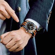 men's automatic mechanical canvas strap watch - MRSLM