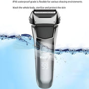 men's wet and dry electric shaver, view 5 - MRSLM