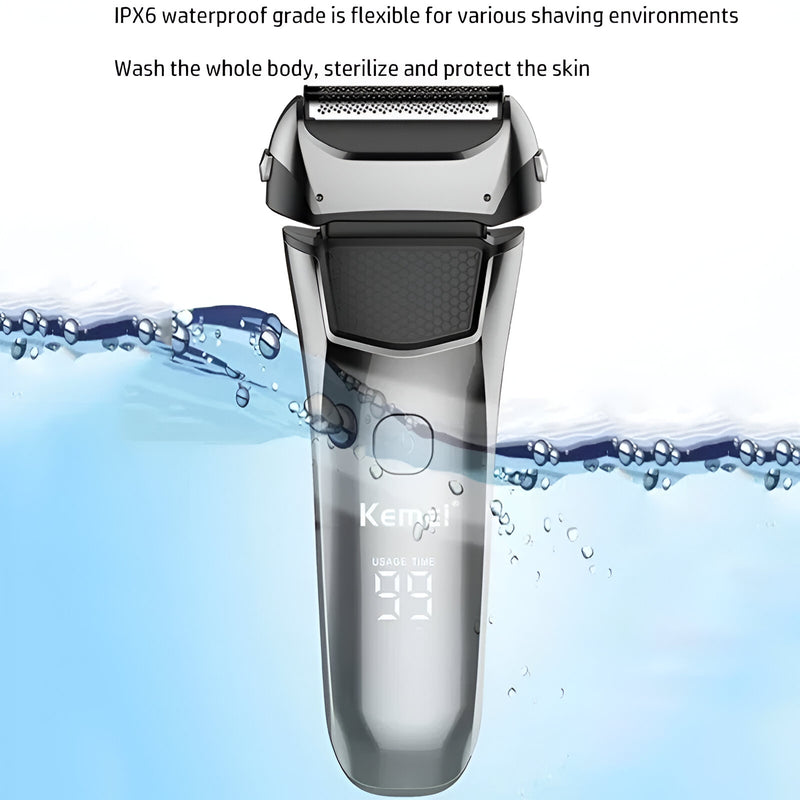 men's wet and dry electric shaver, view 5 - MRSLM