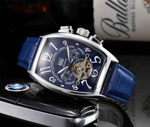 men's business barrel mechanical watch - MRSLM