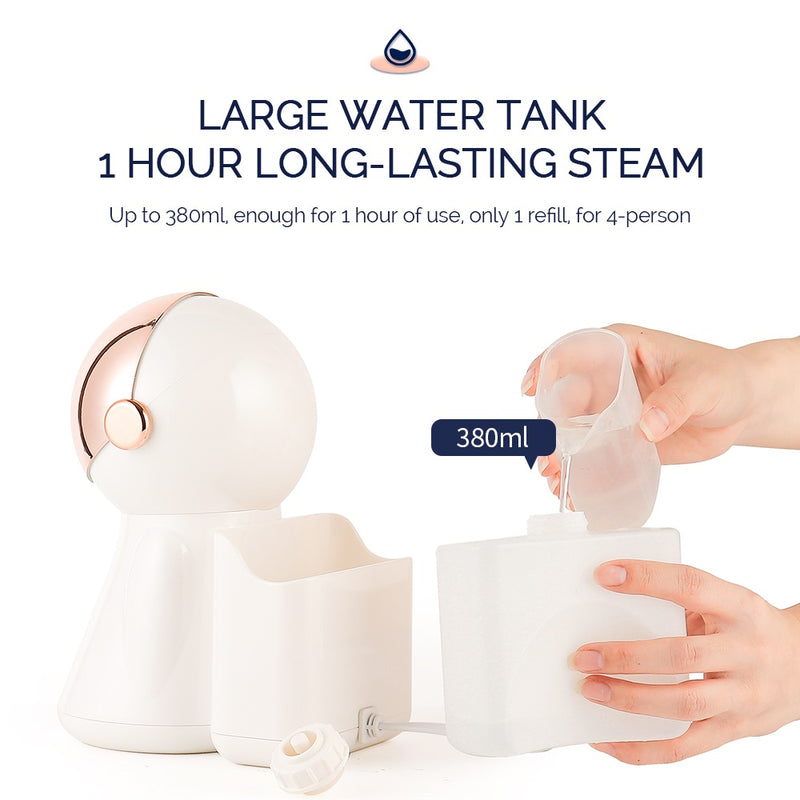 7-color LED nano hot spray face steamer, view 7 - MRSLM