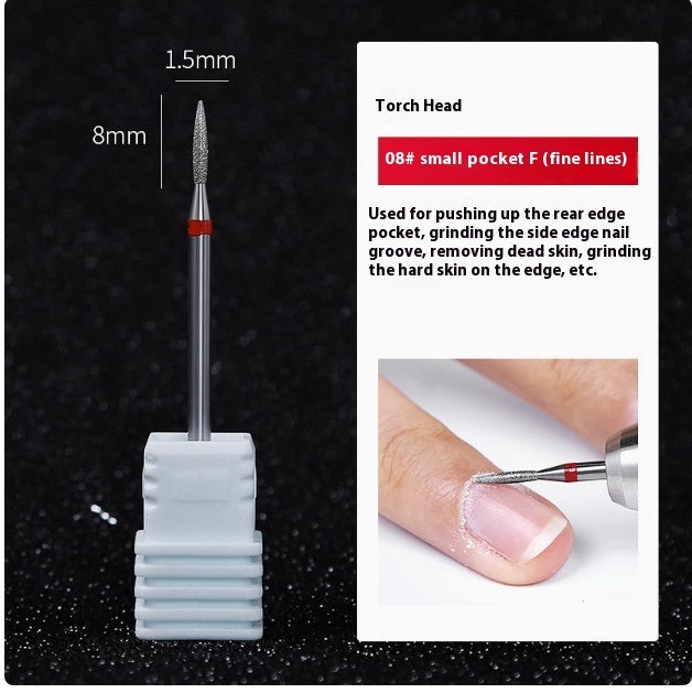 Tungsten steel nail drill bit, view 9 - MRSLM