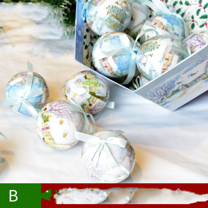 foam Christmas ball pendants, view 3 - MRSLM