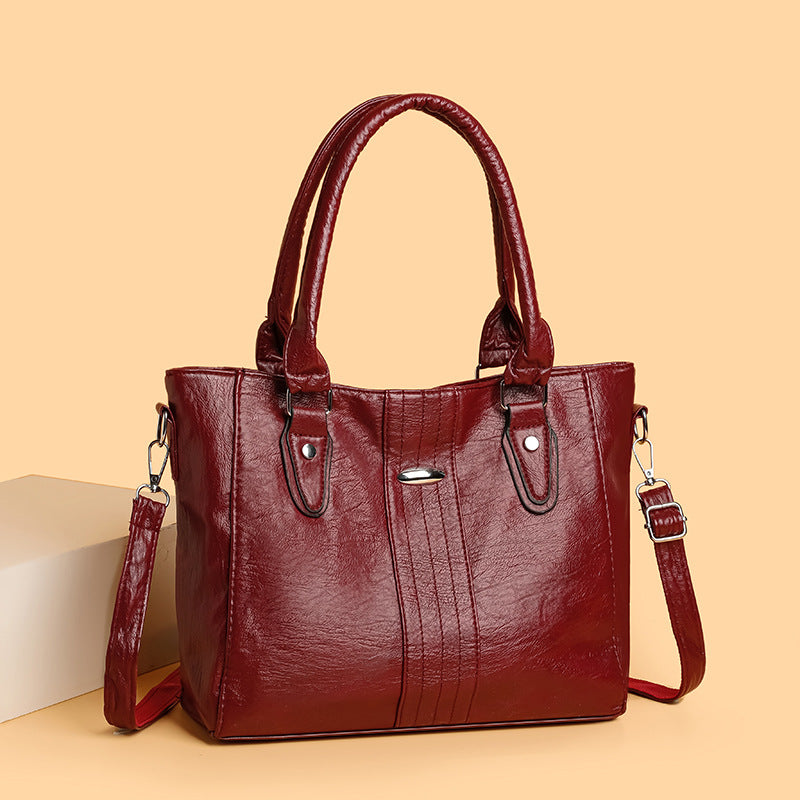 simple casual shoulder handbag for women, view 9 - MRSLM