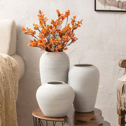 ceramic dried flower vase, view 5 - MRSLM