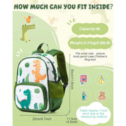 cute dinosaur backpack, view 5 - MRSLM