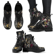 Printed lace-up high-top boots, view 7 - MRSLM