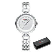 women's rhinestone stainless steel bracelet watch, view 5 - MRSLM