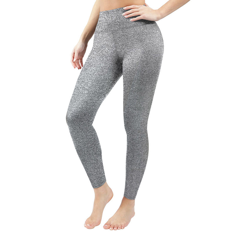 Women's high-waist fleece-lined leggings, view 8 - MRSLM