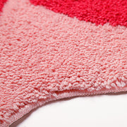irregular shaggy faux wool area rug, view 8 - MRSLM