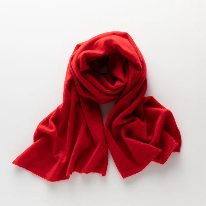 women's winter cashmere scarf, view 3 - MRSLM