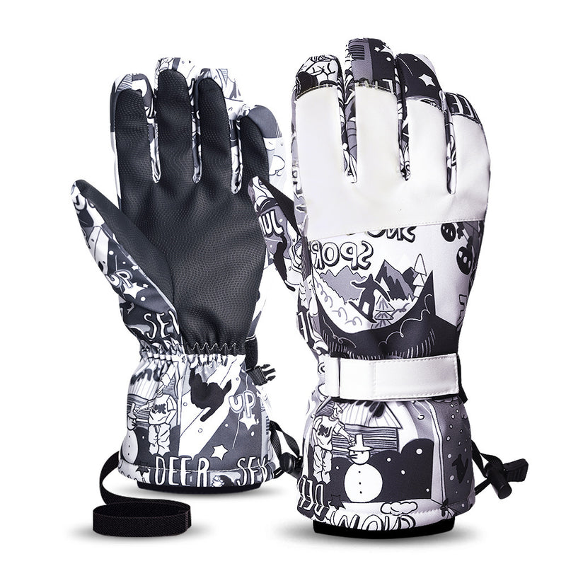 touch screen ski gloves, view 5 - MRSLM
