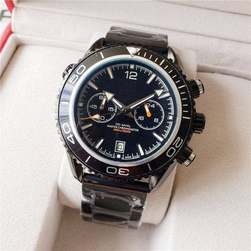 men's two-eye calendar quartz watch - MRSLM