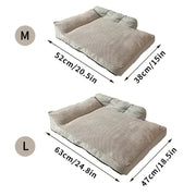 cozy sofa bed for cats and small dogs, view 7 - MRSLM