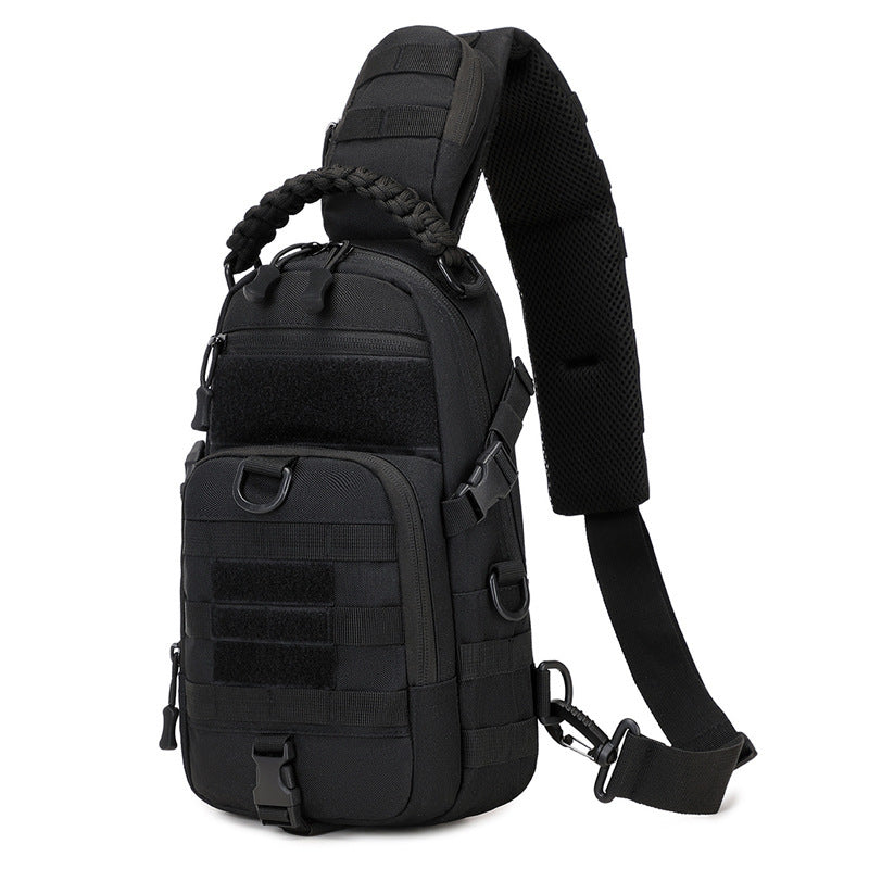 camouflage outdoor chest bag, view 6 - MRSLM
