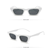 retro cat eye sunglasses, view 8 - MRSLM