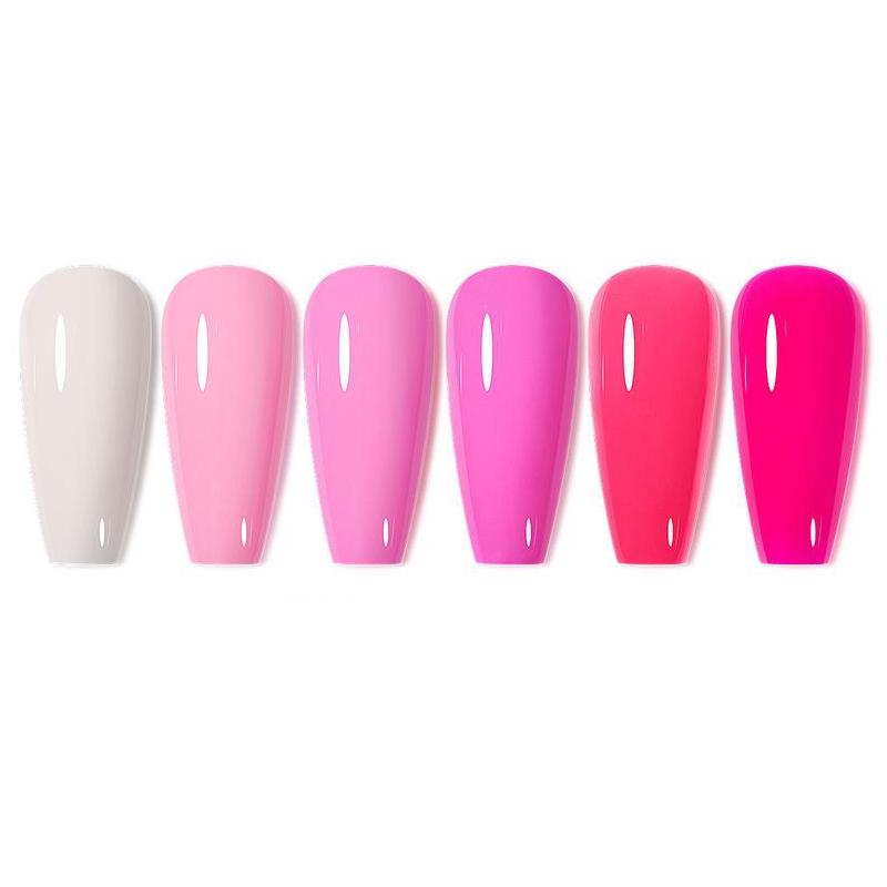 6-color gel nail polish set, view 6 - MRSLM