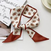 silk scarf hair band, view 18 - MRSLM