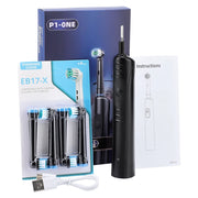 rotary electric toothbrush with 3 modes, view 2 - MRSLM