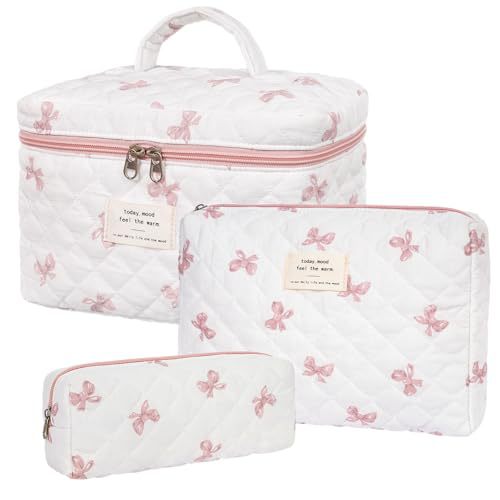 floral home storage cosmetic bag, view 17 - MRSLM