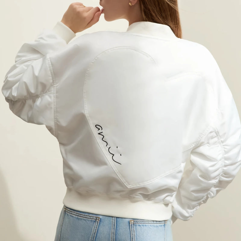 loose crewneck printed pullover, view 8 - MRSLM