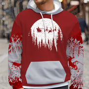 men's christmas print pullover - MRSLM