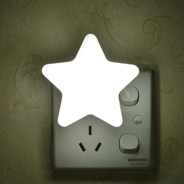 smart star LED night light, view 3 - MRSLM