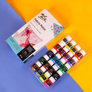 Permanent fabric paint set, view 2 - MRSLM