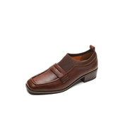 retro leather pumps, view 3 - MRSLM