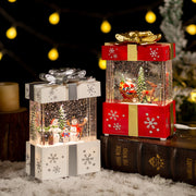 christmas gift box crystal ball lamp - MRSLM