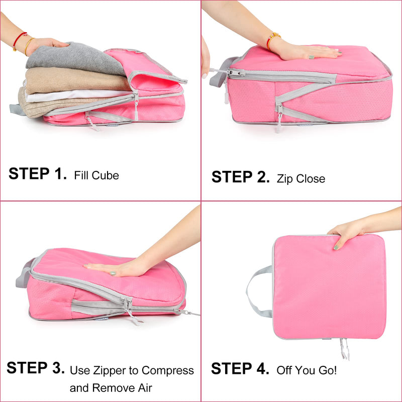 Compression packing cubes set, view 4 - MRSLM