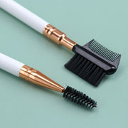 double ended eyebrow and eyelash comb brush, view 8 - MRSLM