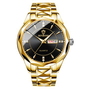 Steel calendar quartz watch, view 7 - MRSLM