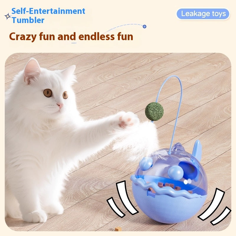 tumbler cat teaser toy, view 2 - MRSLM
