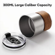portable stainless steel camping coffee mug, view 8 - MRSLM