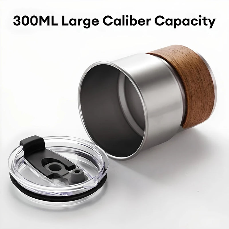 portable stainless steel camping coffee mug, view 8 - MRSLM