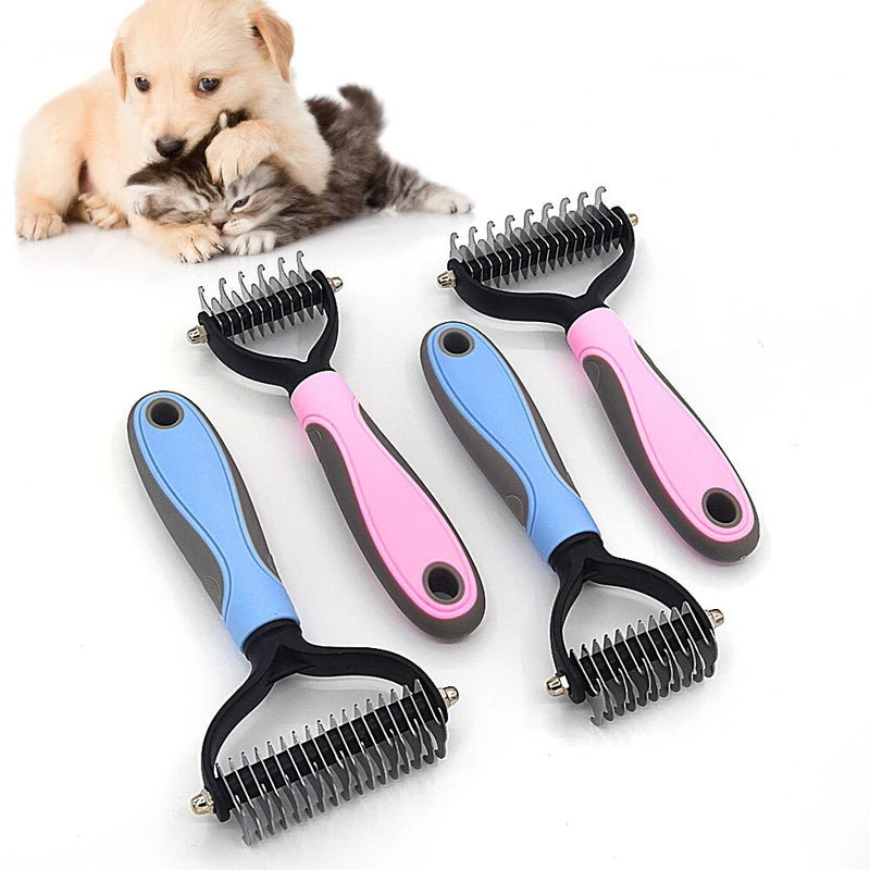 pet deshedding brush, view 9 - MRSLM