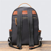 retro trend leather backpack, view 2 - MRSLM