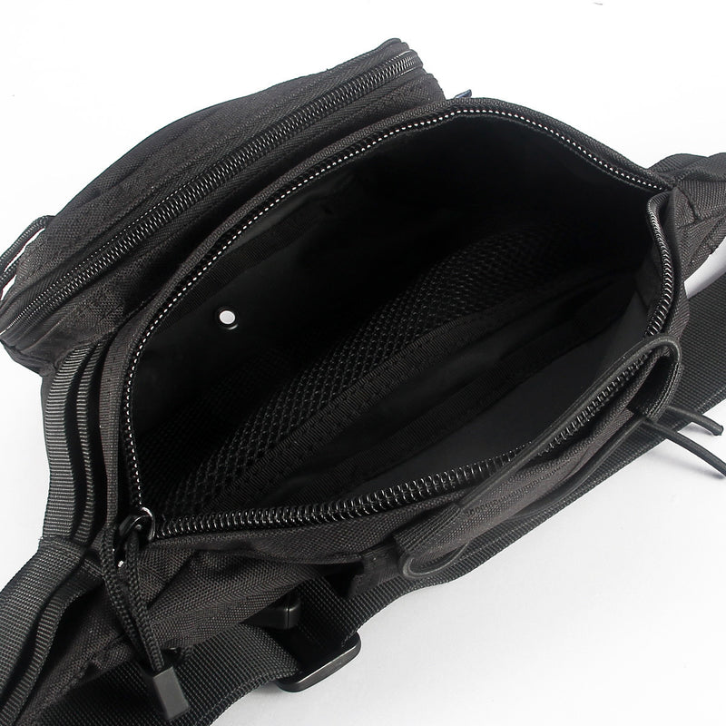 Outdoor camouflage sports waist bag, view 5 - MRSLM