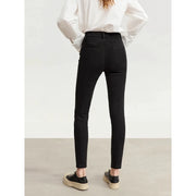 women's embroidered slim fit jeans, view 6 - MRSLM