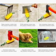 dog molar toothbrush chew toy with suction and sound, view 5 - MRSLM