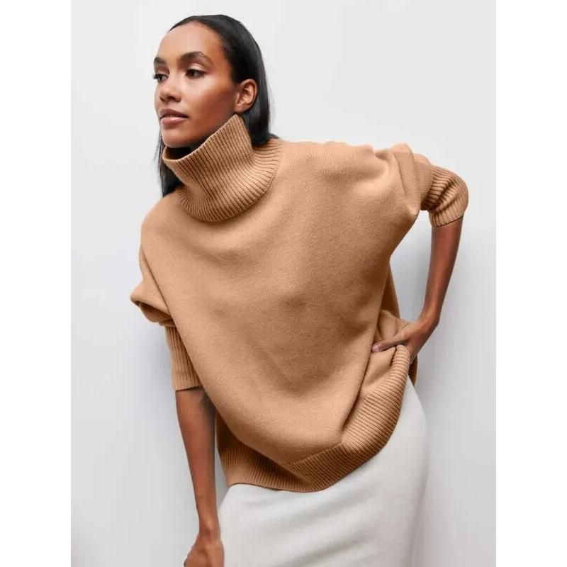 women's turtleneck sweater, view 23 - MRSLM