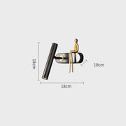 creative bedroom wall lamp, view 3 - MRSLM