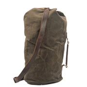 retro canvas crossbody waist bag, view 5 - MRSLM