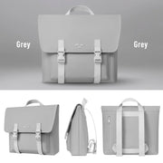 PU leather lightweight backpack for women, view 3 - MRSLM