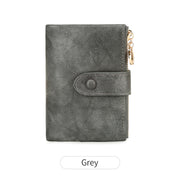 minimalist large capacity zipper wallet, view 4 - MRSLM