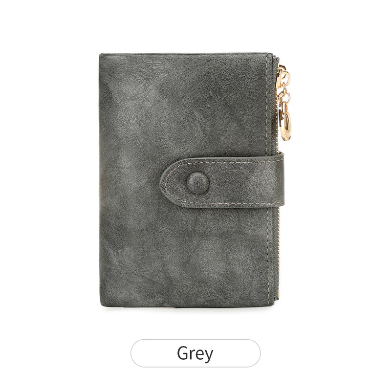 minimalist large capacity zipper wallet, view 4 - MRSLM