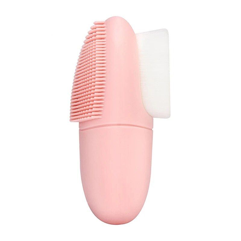 dual-headed silicone facial cleansing brush, view 5 - MRSLM