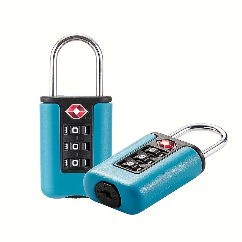 3-digit luggage combination lock, view 10 - MRSLM