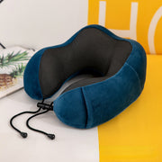 U-shaped memory foam travel pillow, view 2 - MRSLM